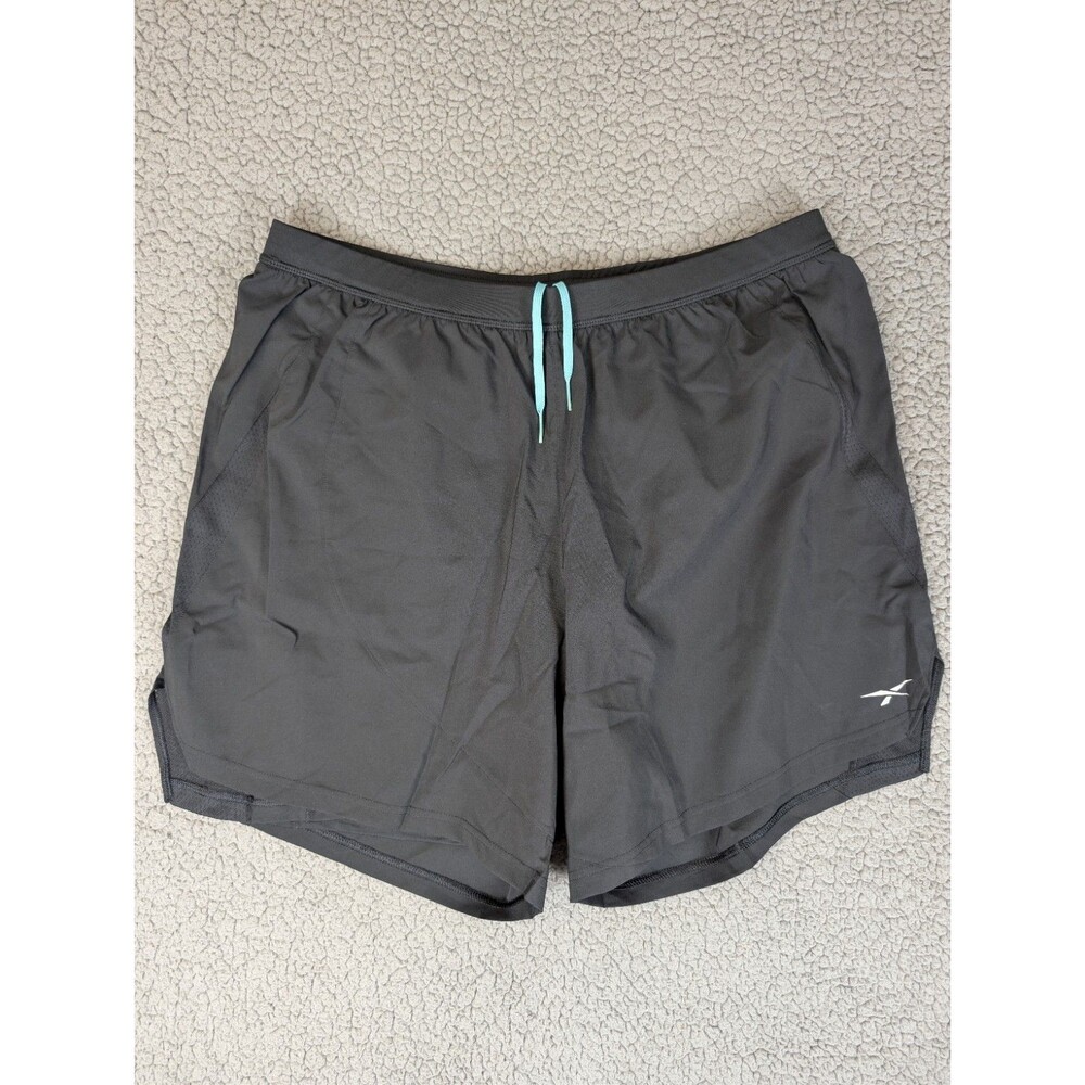 Reebok Reecycled Mens Shorts Black XL Active Sports Cycling Biking Pockets